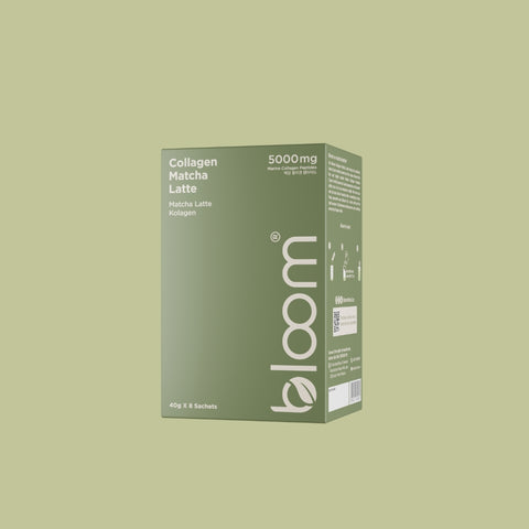Bloom Collagen Matcha Latte (40g x 8s)